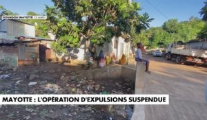 Mayotte : l'opération d'expulsions suspendue