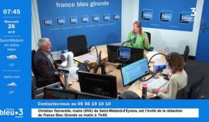 26/04/2023 - Le 6/9 de France Bleu Gironde en vidéo