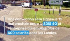 Landes. Des salariés de la DRT libérés pour leur activité chez les sapeurs-pompiers