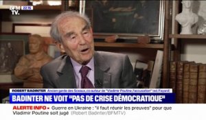Réforme des retraites: "[Le Conseil constitutionnel] est toujours critiqué par ceux qui sont demandeurs de l'annulation" estime Robert Badinter