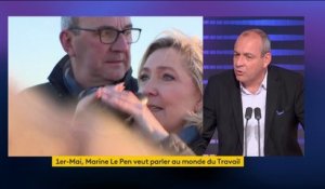"Fête de la Nation" : "Marine Le Pen ne sera jamais l'amie des travailleurs", assure Laurent Berger