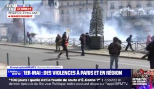Manifestation du 1er-Mai: des premières tensions à Rennes