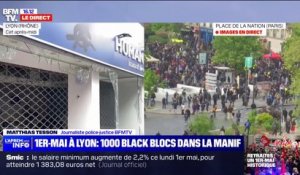 Manifestation du 1er-Mai à Lyon: au moins 7 personnes interpellées sur les 17.000 manifestants