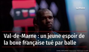 Val-de-Marne : un jeune espoir de la boxe française tué par balle