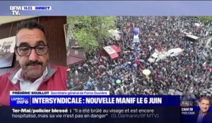 Invitation d'Élisabeth Borne aux syndicats: "Il n'y a pas de gravier dans l'intersyndicale" affirme Frédéric Souillot (FO)