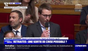"À bas Macron et la mauvaise République", lance Antoine Léaument (LFI) dans le cadre des questions au gouvernement