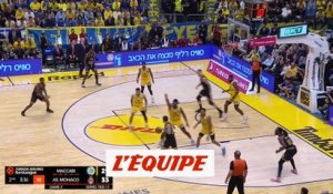 Le résumé de Maccabi Tel Aviv-Monaco  - Basket - Euroligue (H) - Quarts de finale