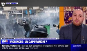Policier brûlé à Paris: "Il ne comprend pas ce qui lui est arrivé" explique Mathieu Valet (syndicat indépendant des commissaires de police)