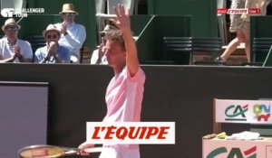 Le final de Van Assche - Mannarino - Tennis - Challenger - Aix en Provence