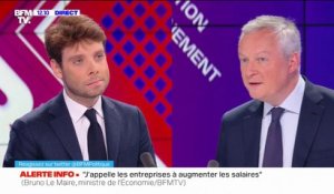 Bruno Le Maire: "La croissance de la France est solide, les résultats économiques depuis 6 ans sont très bons"