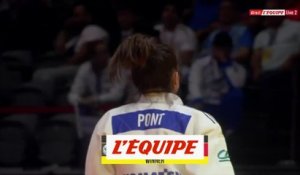 Le replay du combat de Blandine Pont du 3e tour des - 48kg F - Judo - Mondiaux