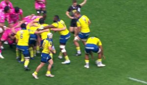 TOP 14 - Essai de George MOALA (ASM) - ASM Clermont - Stade Français Paris - Saison 2022-2023