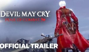 Devil May Cry: Peak Of Combat  VERGIL Character Reveal trailer 