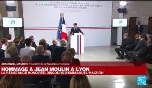 REPLAY - Emmanuel Macron rend hommage à Jean Moulin pour les commémorations du 8-Mai
