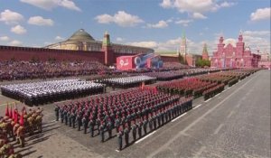 Anniversaire de 1945 : le défilé militaire à Moscou en présence de Poutine