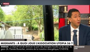 Le vice-président LR de la Région Ile-de-France Othman Nasrou demande dans « Morandini Live » la dissolution de l’association d’aide aux migrants Utopia 56