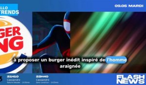 Burger King dévoile son burger exclusif en hommage à Spider-Man !
