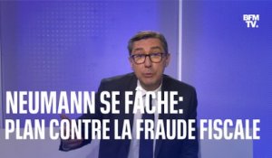 NEUMANN SE FÂCHE - "La vraie question au gouvernement c'est pourquoi faire ce plan de lutte contre la fraude fiscale que maintenant"