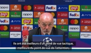 Demies - Pioli : “Faire un grand match retour pour renverser le résultat”