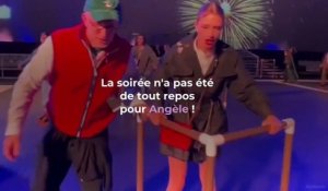 Au défilé Chanel, Angèle tombe en s'essayant aux patins à roulettes