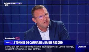 Saisie de drogue record dans les Yvelines: "Une enquête exceptionnelle avec un résultat exceptionnel" pour David Le Bars (SCPN)