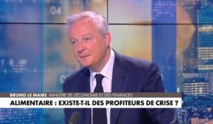 Bruno Le Maire : «Quand des multinationales gardent des marges importantes alors que nos compatriotes souffrent de l'inflation, je leur dis "faites un effort"»