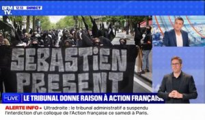 La justice suspend l'interdiction d'un colloque de l'Action française ce samedi à Paris