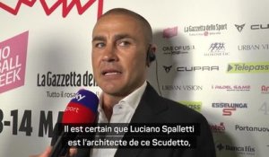 Naples - F. Cannavaro : "Spalletti est l'architecte de ce Scudetto"