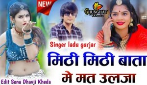 Dj Song - Mithi Mithi Bata Me Mat ULJA | Ladu Gurjar | New Rajasthani Song - DJ REMIX - Marwadi Song