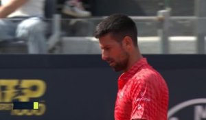 Rome - Djokovic en deux temps