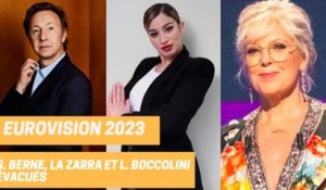 Eurovision 2023 : Stéphane Bern et Laurence Boccolini évacués d'urgence, ce que l'on sait