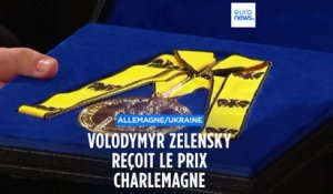 En Allemagne, le Prix Charlemagne pour Volodymyr Zelensky et le peuple ukrainien