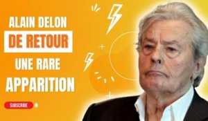 Alain Delon en béquille : Rare apparition pour l'acteur et sa compagne, Hiromi