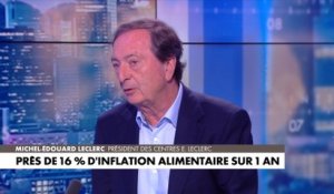 Michel-Édouard Leclerc : «Il faut qu’on fasse profiter les consommateurs français le plus rapidement possible de la baisse des marchés de gros»