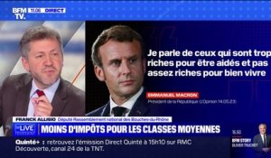 Franck Allisio, député RN des Bouches-du-Rhône: "Le président ment, il n'a jamais cessé d'augmenter les impôts"