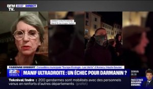 Défilé d'ultradroite à Annecy: "Je m'étonne de ne pas avoir vu d'arrestations" remarque Fabienne Grebert (conseillère municipale EELV d'Annecy)