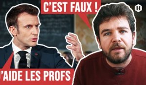 Comment Macron appauvrit (encore) les profs