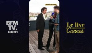 "Je passais par hasard": Vincent Lacoste s'incruste en plein live de BFMTV au Festival de Cannes