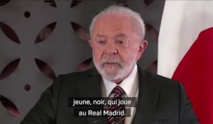 Real Madrid - Le président Lula condamne les insultes racistes envers Vinicius Jr.