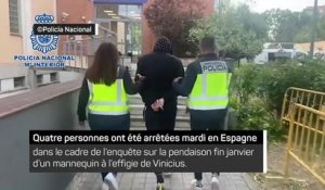 Racisme - Quatre personnes arrêtées pour avoir pendu un mannequin à l'effigie de Vinicius