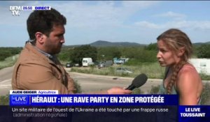 "Nos clôtures ont été assez endommagées": une agricultrice déplore l'afflux de fêtards à la rave-party dans l'Hérault