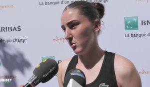 Roland-Garros 2023 - Elsa Jacquemot : "Après mon titre en Juniors, je pensais que ce serait plus simple, que je serais top 10, qu'il n'y aurait pas forcément de difficultés..."