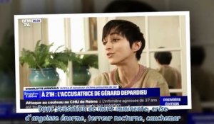 Anorexie, boulimie…   les symptômes terrifiants de Charlotte Arnould qui accuse Gérard Depardieu d