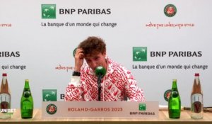 Roland-Garros 2023 - Ugo Humbert : "La terre battue et moi ? Je ne comprends pas trop en fait (rires)"