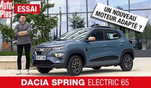 DACIA SPRING Electric 65 : un NOUVEAU MOTEUR adapté ? - Essai