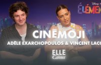 « Elémentaire » : Adèle Exarchopoulos et Vincent Lacoste jouent à «Cinémoji » spécial Cannes