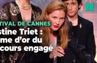 Justine Triet à Cannes, Palme d’or du discours politique et enflammé