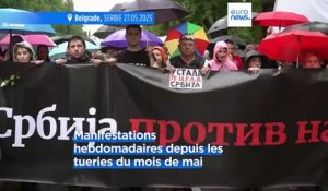 Contre la violence : manifestation monstre à Belgrade