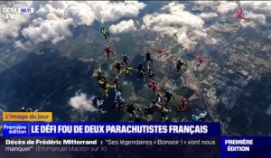 Sauter à 40 personnes en pleine nuit: deux parachutistes niçois veulent battre un record inédit aux États-Unis