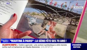 "Martine à Paris": la série fête ses 70 ans dans la capitale